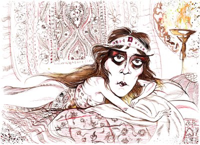Theda Bara as Cleopatra by Neale Osborne